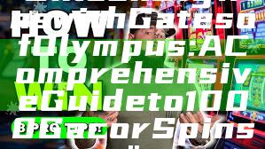 "Unlock Big Wins with Gates of Olympus: A Comprehensive Guide to 1000 Gacor Spins"